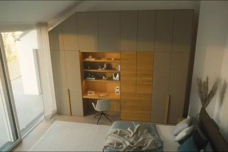 wardrobe dressing table | oak | TEAM 7