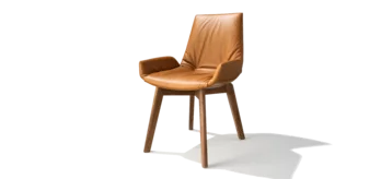 comfortable lui plus upholstered chair with wooden frame in walnut upholstered chair lui plus with wooden frame in walnut