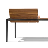 extendable table tak made of walnut extendable dining table tak made of solid wood in walnut