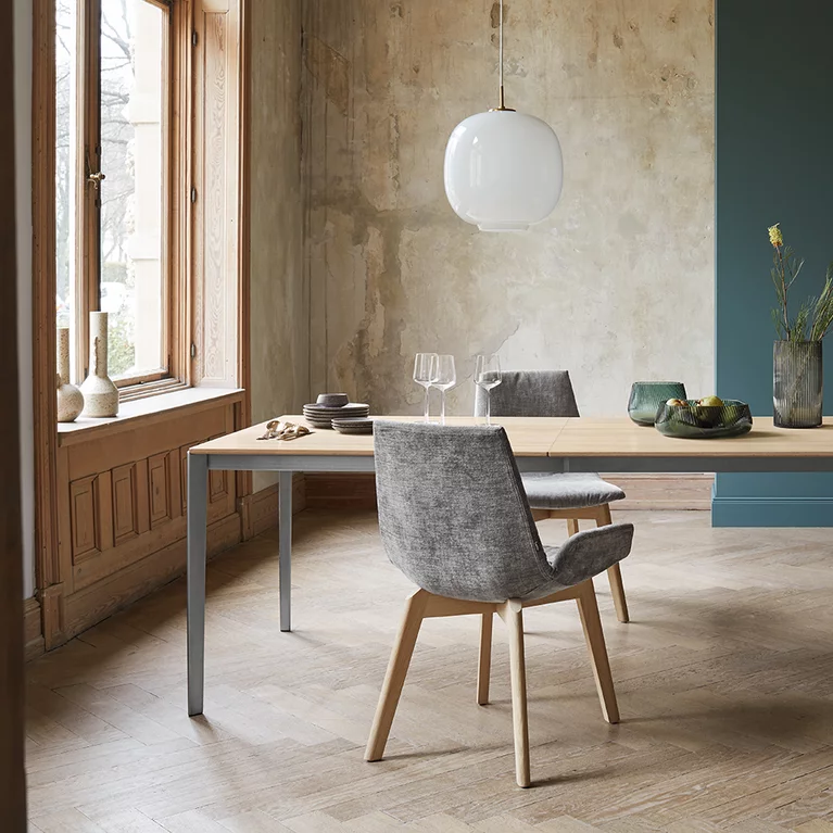 lui fabric chair family with dining table tak lui chair family in fabric with wooden frame and dining table tak