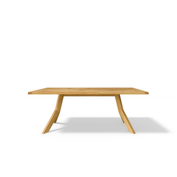 yps extendable oak dining table
