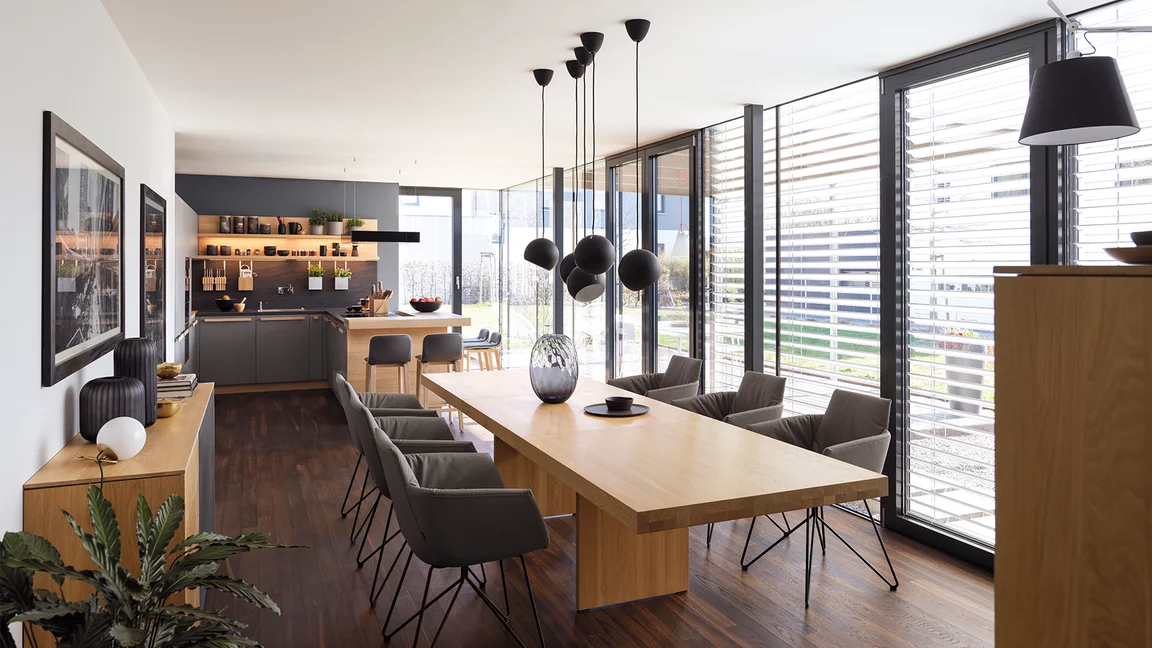 extendable solid wood dining table with timeless dining chairs extendable dining table tema made of solid wood in oak white oil with grand lui chairs